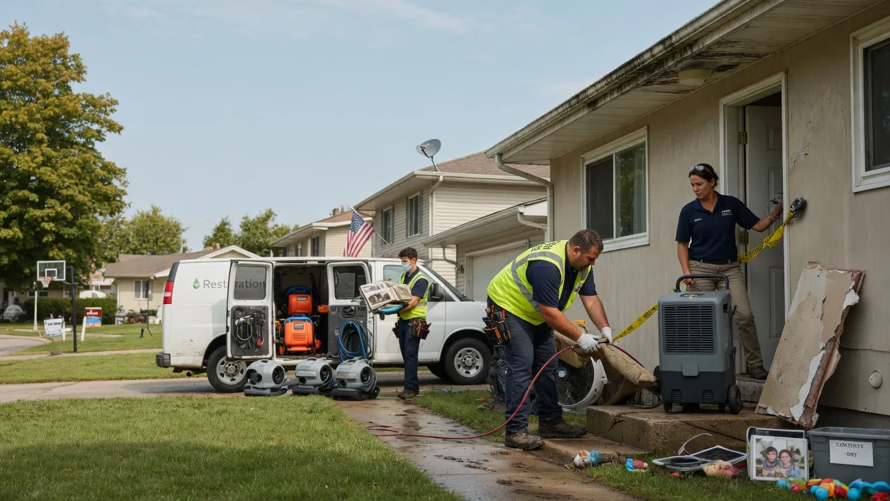 Water Damage Restoration in Sycamore, PA near me